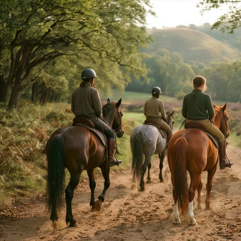 Balade à cheval en Haute-Vienne, autour de La Roche-l'Abeille